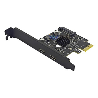 . Adaptador De Placa De Expansão Pci E 1x Para Usb3.2 Type C . Adaptador De Placa De Expansão Pci E 1x Para Usb3.2 Type C