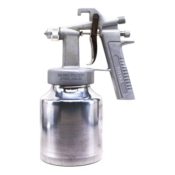 Pistola Para Pintar Toyaki Tk-472a Color Plateado
