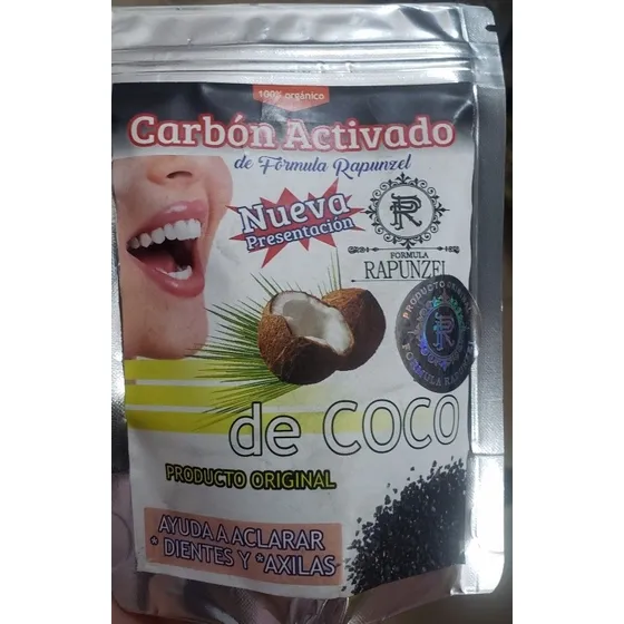 Carbon Activado Formula Rapunzel 100 g