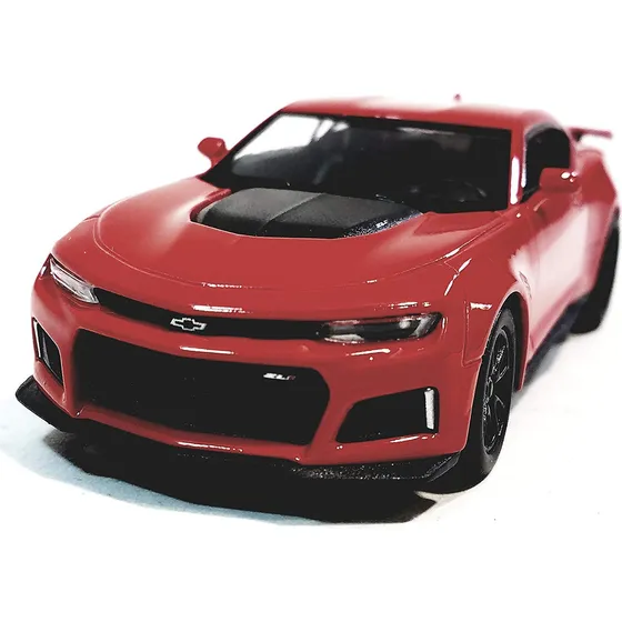 Kinsmart Chevrolet Chevy Camaro Zl Rojo Color Diecast Modelo