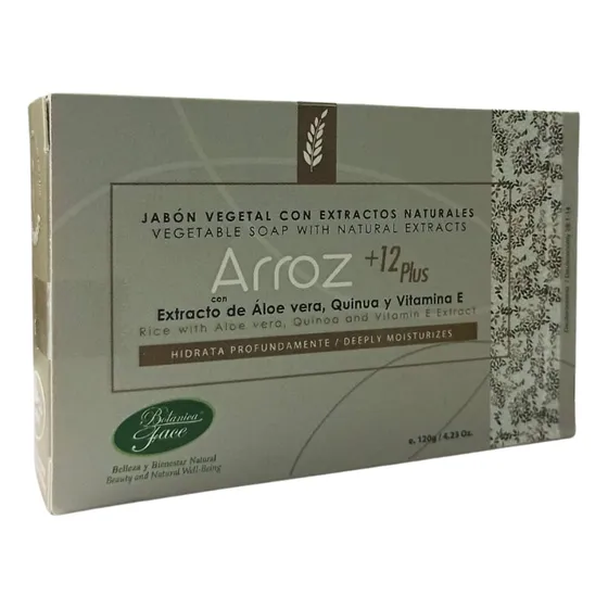 Jabon Arroz  120g - Botánica Fa - g a $100
