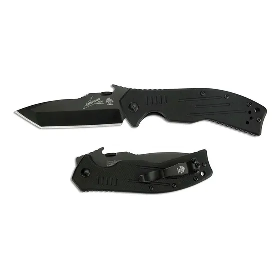 Canivete Kershaw Emerson Cqc 8 Tanto Blade Wave Sistem
