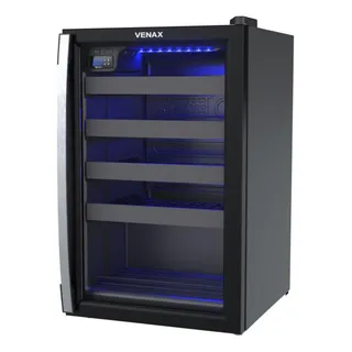 Adega Vinhos Climatizada 82l 24 Garrafas Cave 100 Venax 127v Adega Vinhos Climatizada 82l 24 Garrafas Cave 100 Venax 127v