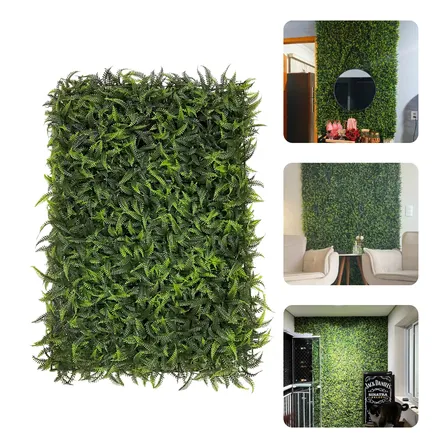 Samambaia Artificial 40x60 Placa Jardim Vertical Parede Muro