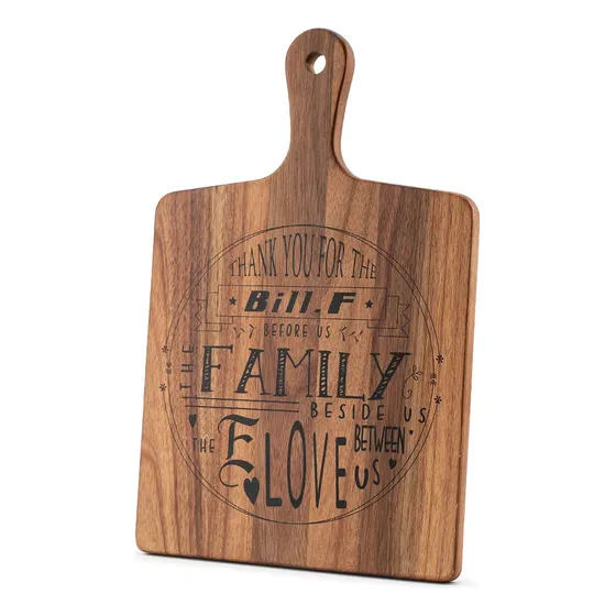 Tabla Cortar Decorativa Asa Para Decoracion Cocina Casa Dia