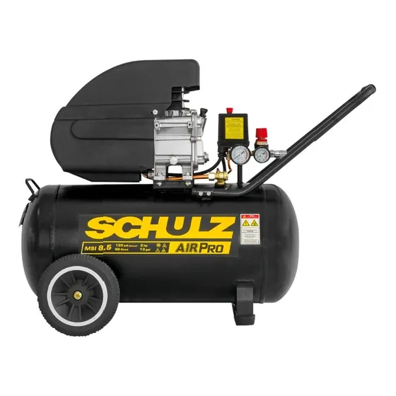 Compresor de aire eléctrico portátil Schulz Air Pro MSI 8,5/50 50L 2hp 220V