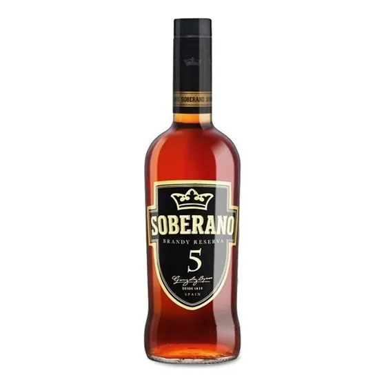 Brandy Soberano 5 Años Reserva Español 700ml