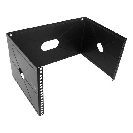 Rack Abierto De Pared De 6u Para Dvr, Router, Switch, Patch