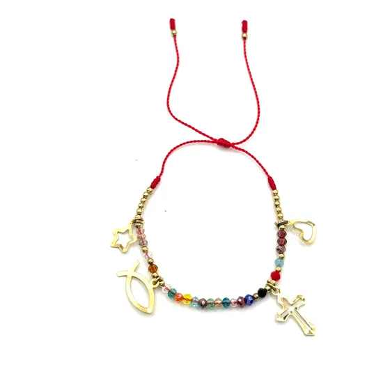 5 Pulsera Hilo Vida De Cristo O Jesus (historia Mas Hermosa)