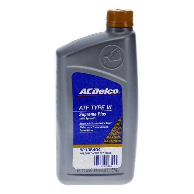 Aceite Dexron Vi Sintetico Acdelco 52135404