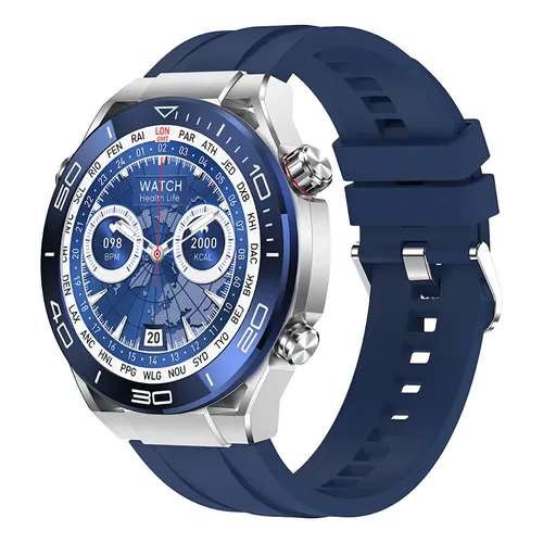 Smartwatch Huawei Watch Ultimate de Titânio Azul com Tela AMOLED