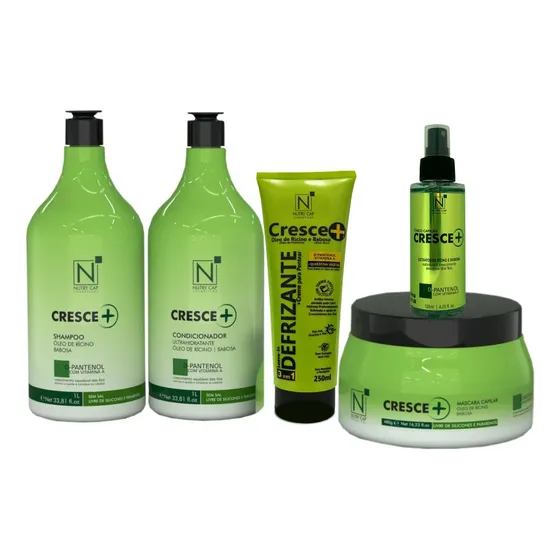 Kit Cresce+ #2 Nutry Cap Tratamento Externo