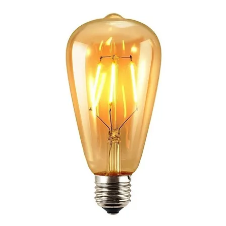 Ampolleta Led Tipo Edison 6 Watts Retro Vintage Color de la luz Blanco cálido
