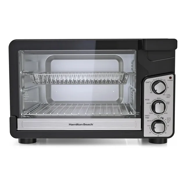Horno Tostador Hamilton Beach Xl Con Air Fry, 1750 W Negro