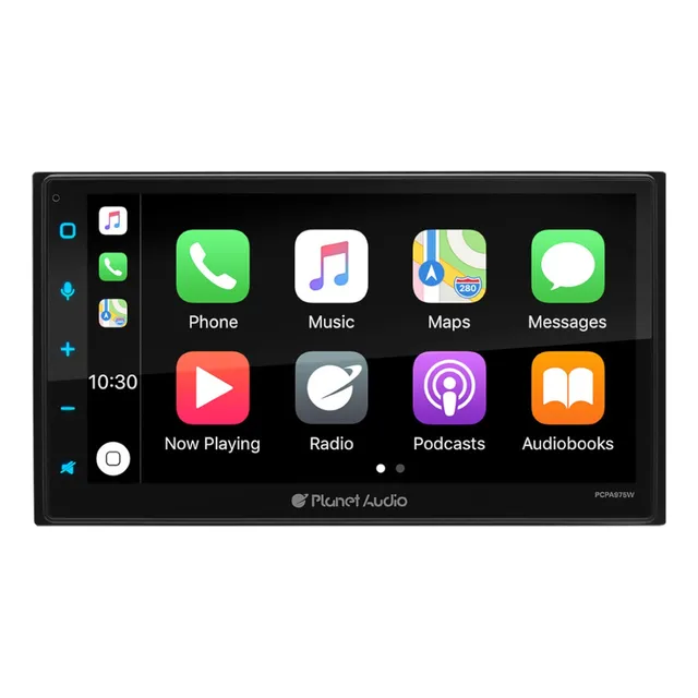 Autoestereo Planet Audio 6.75 2 Din Android Apple Pcpa975wp Color Negro
