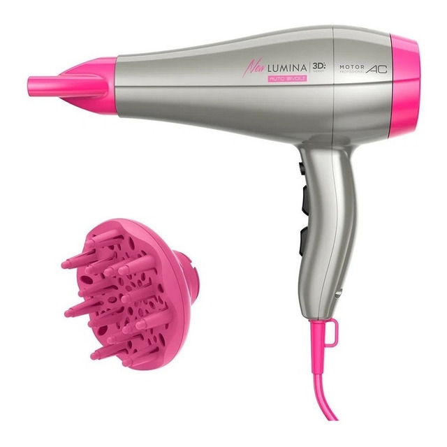 Secador De Cabelo Gama Italy New Lumina 3d 127/220v Secador De Cabelo Gama Italy New Lumina 3d 127/220v