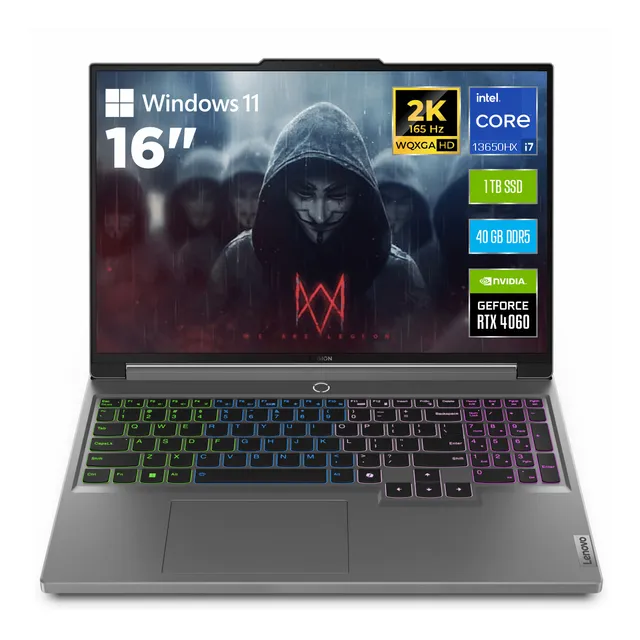 Portátil Lenovo Legion 5i Core I7-13650hx 40gb Rtx 4060 1tb