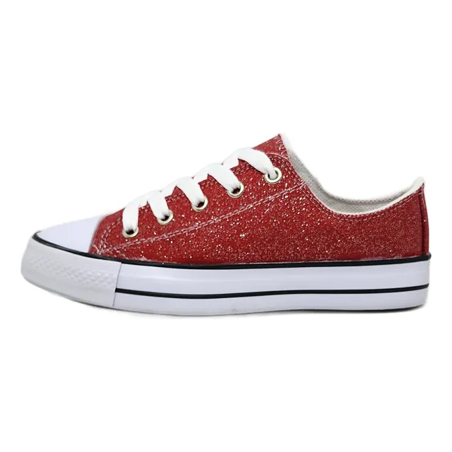 Zapatilla Deportiva Dama Con Puntera Lona - Ge310