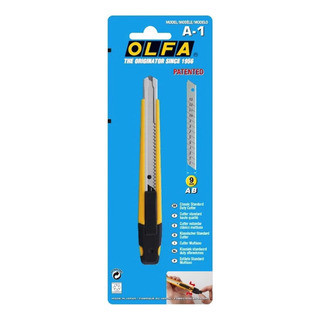 Cutter A-1 Profesional Mango De Plastico/metal Olfa Cutter A-1 Profesional Mango De Plastico/metal Olfa