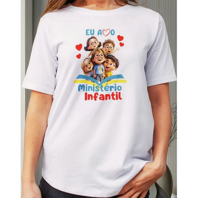 Camiseta Para Grupo Infantil Evangélico  Promoção