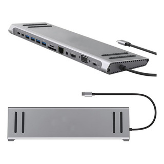 Adaptador Hub Usb C 13 Em 1 Conexão Rápida, Portátil Adaptador Hub Usb C 13 Em 1 Conexão Rápida, Portátil