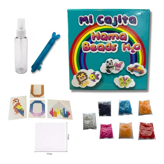 Estuche Hama Aqua Beads Juego Perlas Magicas Aquabeads  Agua
