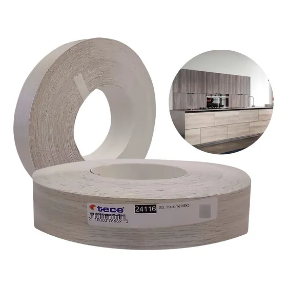 Filo Melaminico Preencolado Helsinki 50mm X 50 Mts Tece