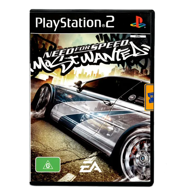Juego Need For Speed Most Wanted Ps 2 - Físico En Caja