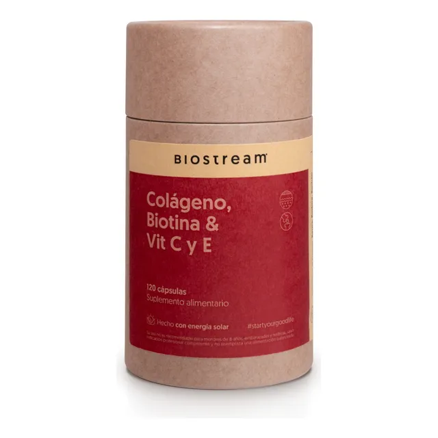 Colageno Hidrolizado + Biotina & Vit C Y E 120c Biostream