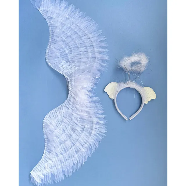Disfraz Alas Angel Blanco Para Niños En Caracas Envios