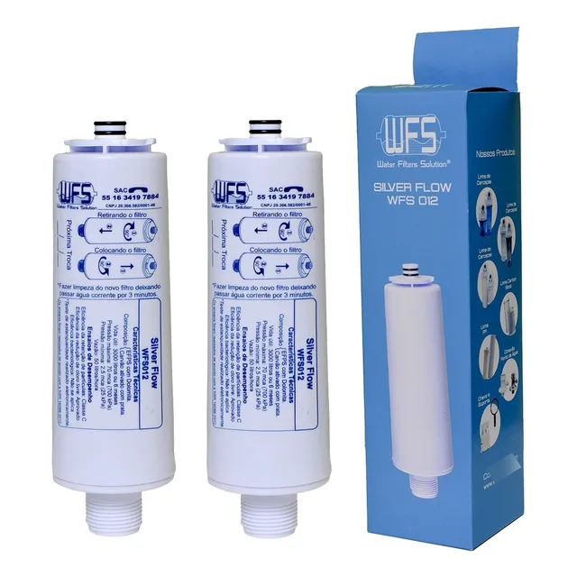 2 Refil Filtro Bebedouro Libell Acqua Flex  Melhor Preço
