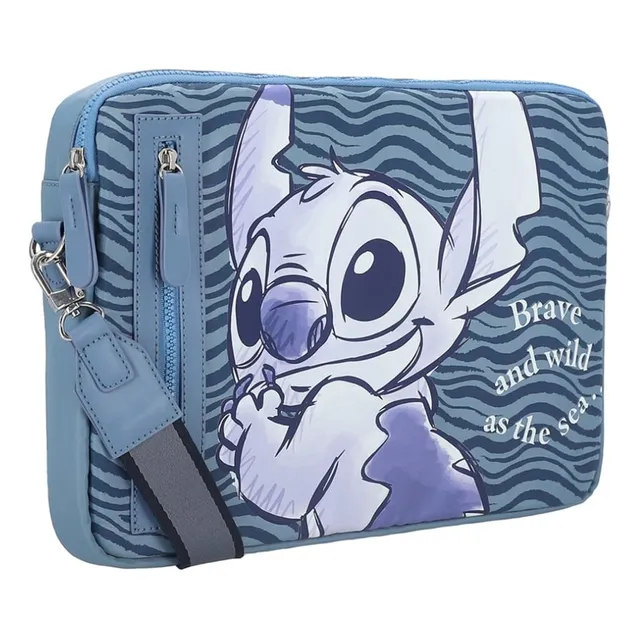 Porta Laptop Mujer Stitch Wcapsule Azul Hbangron3cw Tamaño De Pantalla De La Laptop 15