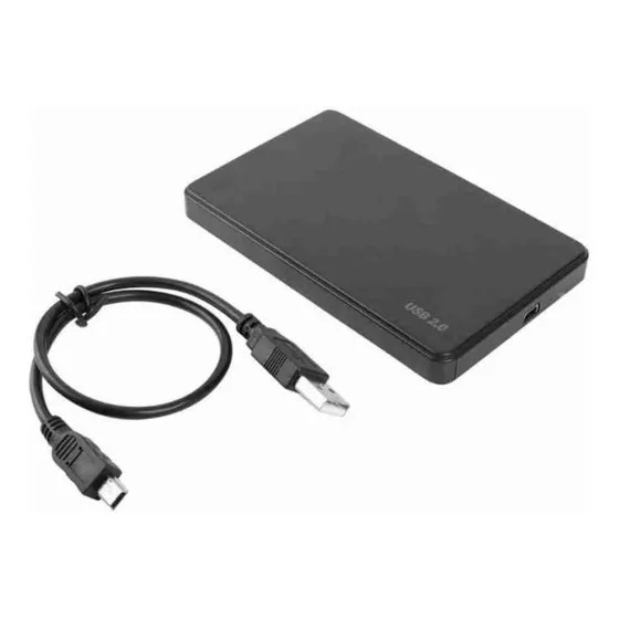 Disco Duro Externo 500gb Usb 2.0 (case Nuevo + Disco Usado)