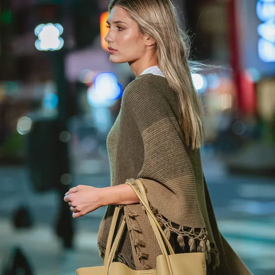 Poncho Xl Extra Large Rebel Verde