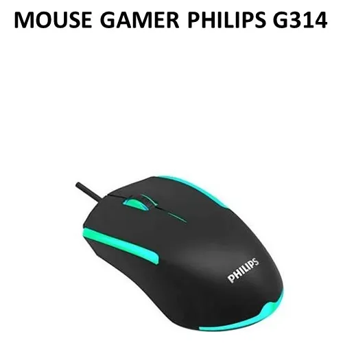 Mouse Gaming Philips G314 Con Luces Rgb