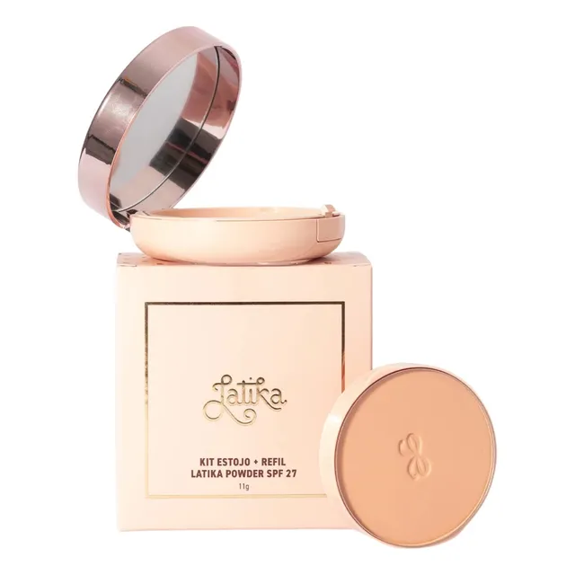 Latika Bbcream Bege Claro 30g + Estojo Refil Bege Claro 11g