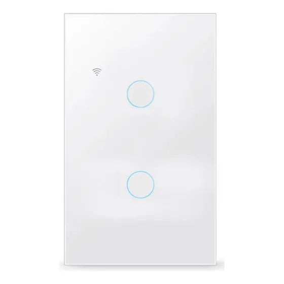 Plaqueta Luz 2 Interruptores Wi-fi Tactil Inteligente Tuya
