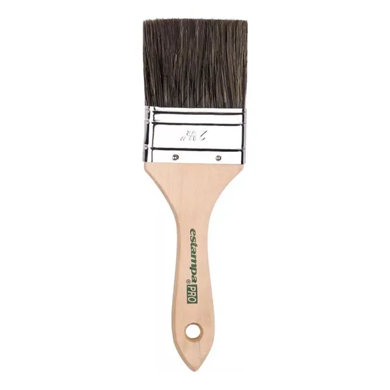 Brocha Pintura 2 1/2 Pulgadas Estampa // Au