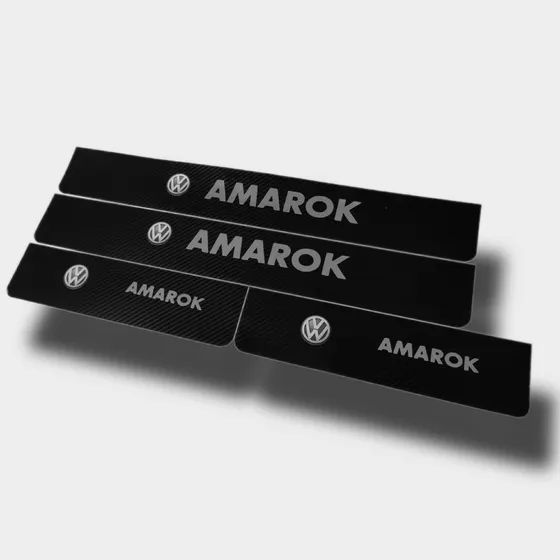 Cubre Zocalos Carbono Volkswagen Amarok