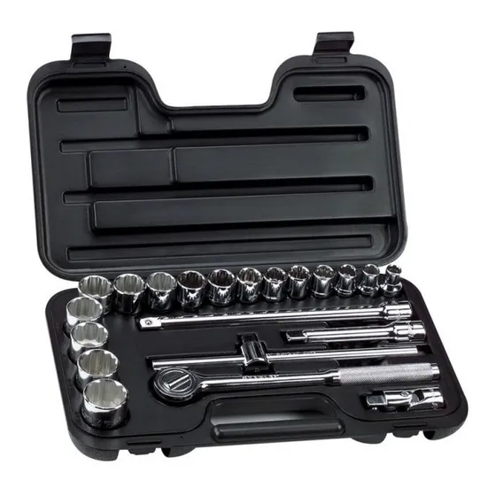 Juego De Copas  Ct 1/2  3/8-1.1/8'' 22pz Stanley 86-533