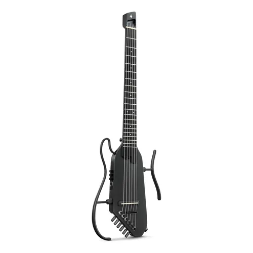 Guitarra Portátil Donner Hush-x Pro Com Efeitos Branca | Frete grátis