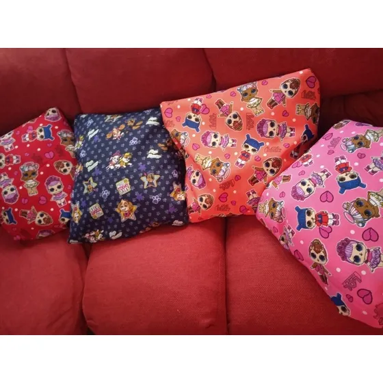 Almohadones Infantiles. Pow Patrol, Lol  Y Otros . Consulte.