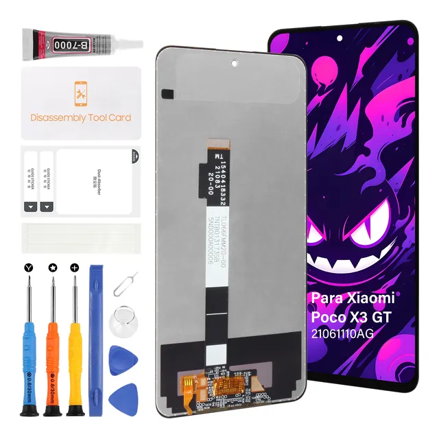 Para Xiaomi Poco X3 Gt 21061110ag Pantalla Táctil Lcd 