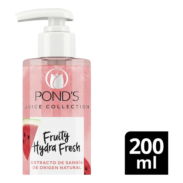 Limpiador Facial Fruity Hydra Fresh Sandia - Ponds 200ml Todo Tipo De Piel