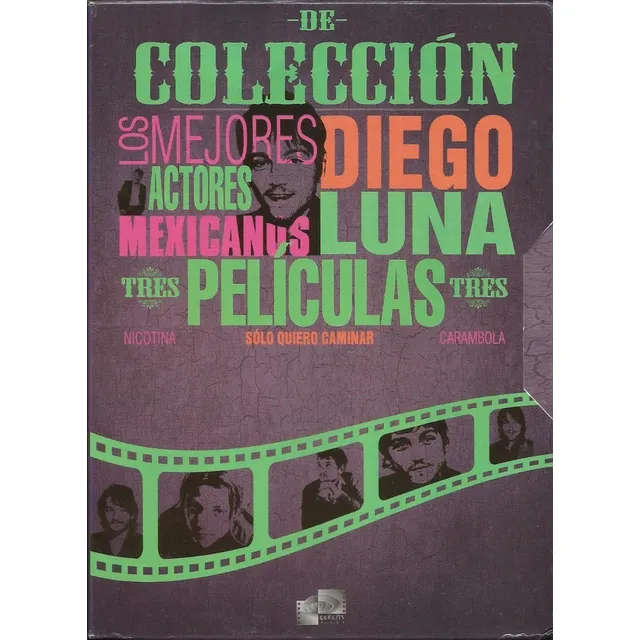 Colección Diego Luna Dvd | 3 Películas Nuevo