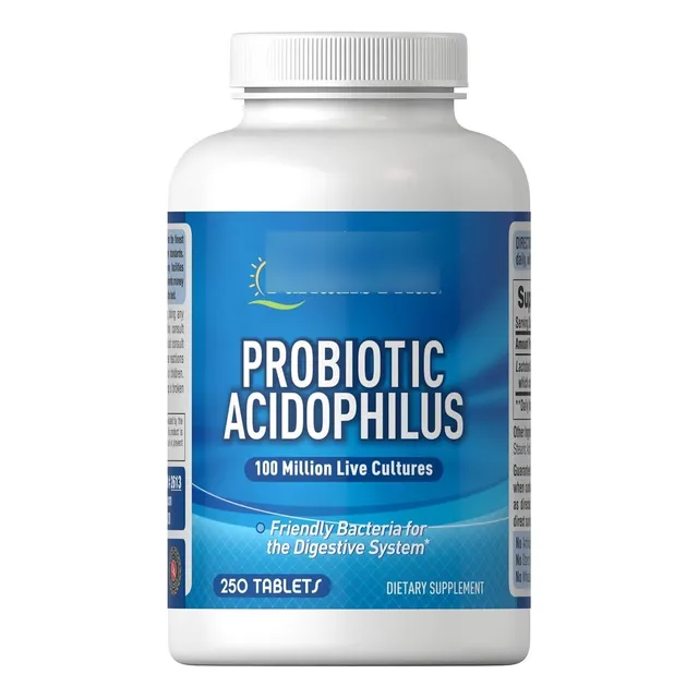 Probioticos 100 Milion Probiotico Acidophilus 250 Tabs 