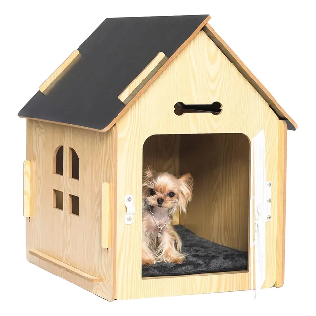 Casa De Perro Interior Para Mascotas Pequeñas, Diseño De Mad