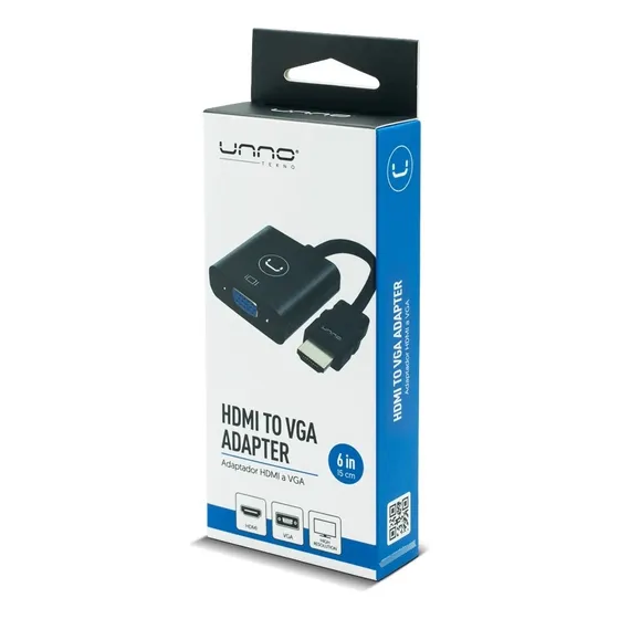 Adaptador Hdmi A Vga Unno Tekno