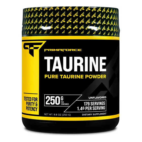 Suplemento Primaforce De Taurina En Polvo, 250 G, Sin Ogm, S