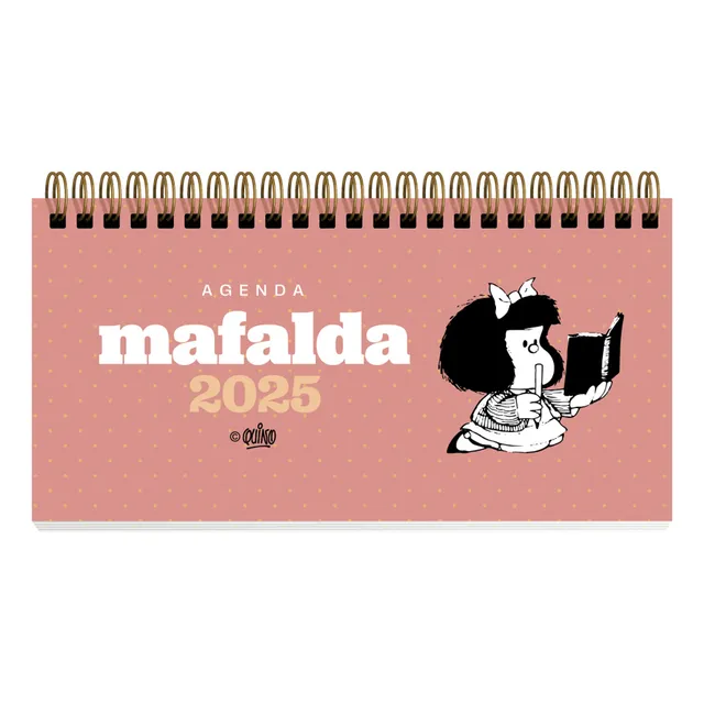 Mafalda 2025 Pocket Semana A La Vista  11 X 15 Cm